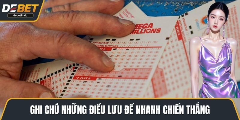 Ghi chú những điều lưu để nhanh chiến thắng